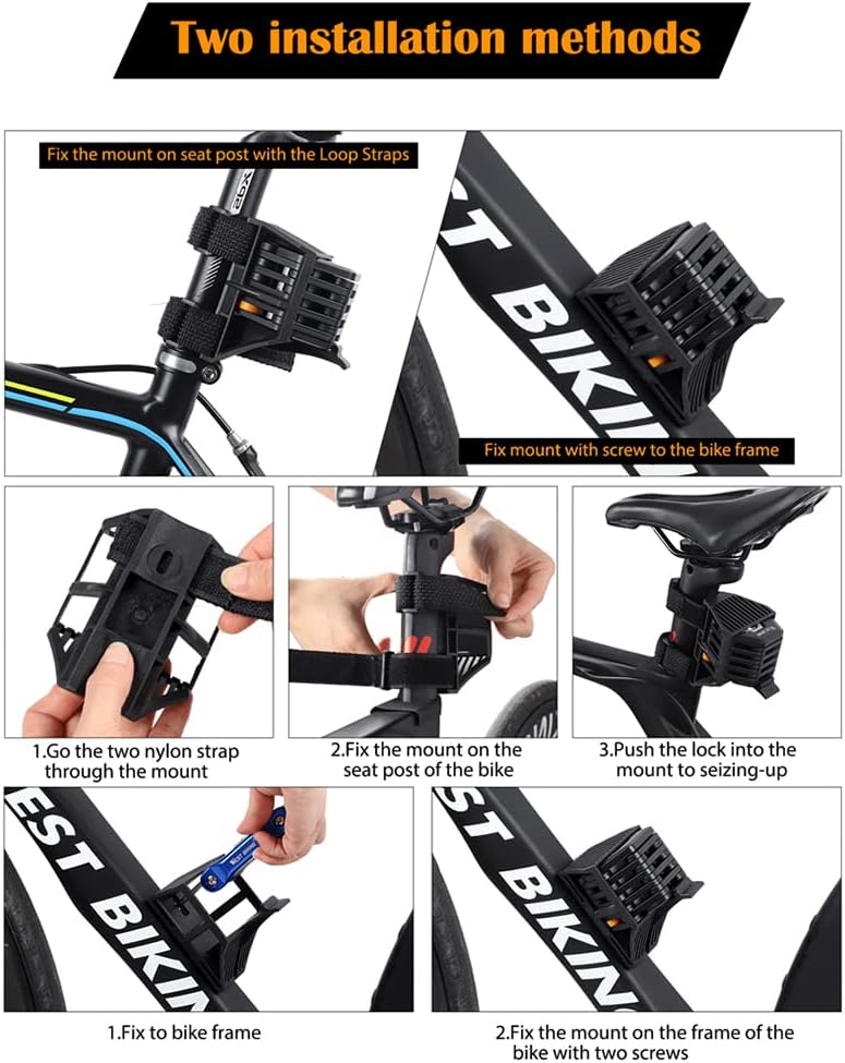 SecureFold Compact Bike Lock for Ultimate Theft Defense