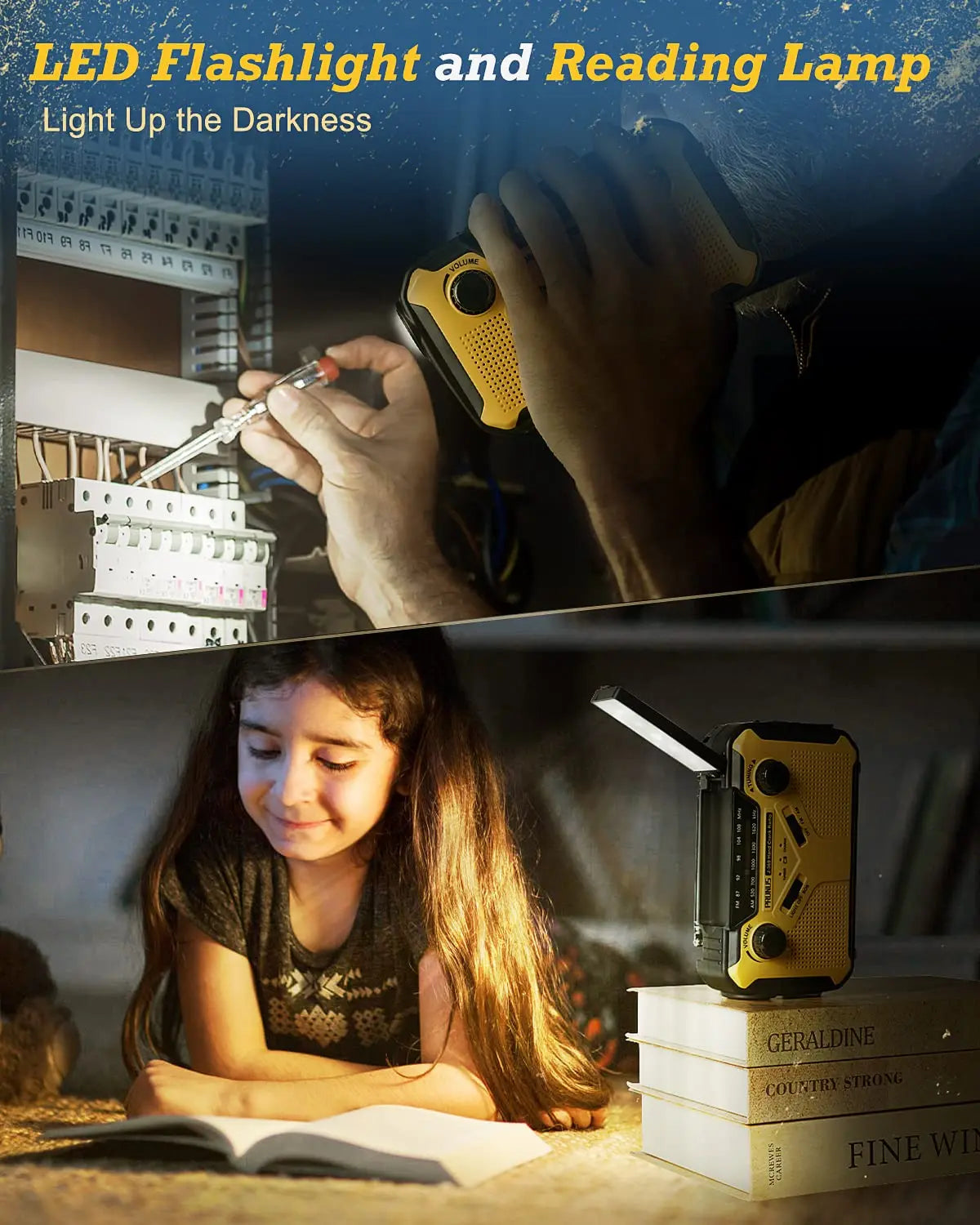 Ultimate Emergency Radio with Flashlight & Power Bank
