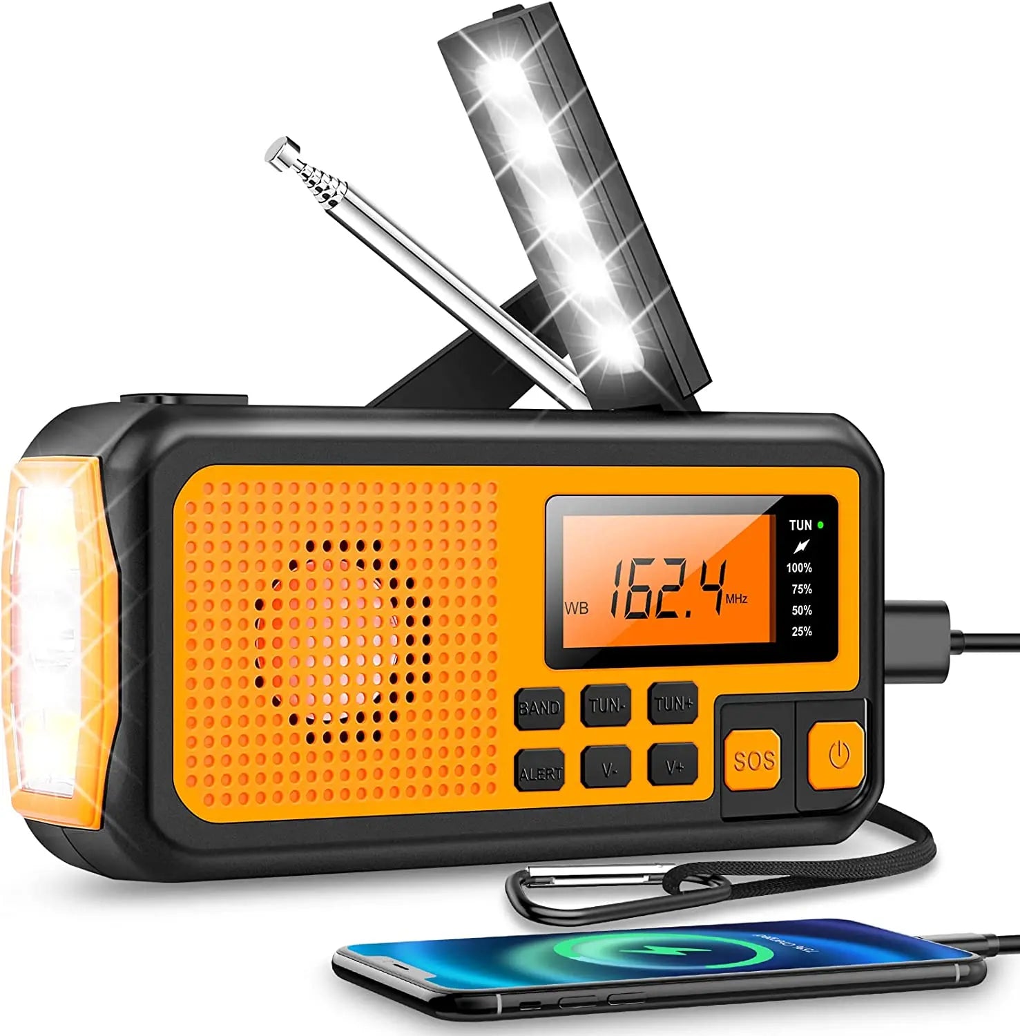 Ultimate Emergency Radio with Flashlight & Power Bank