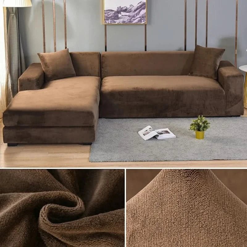 LuxGuard – Premium Velvet Sofa Protector for Style & Durability