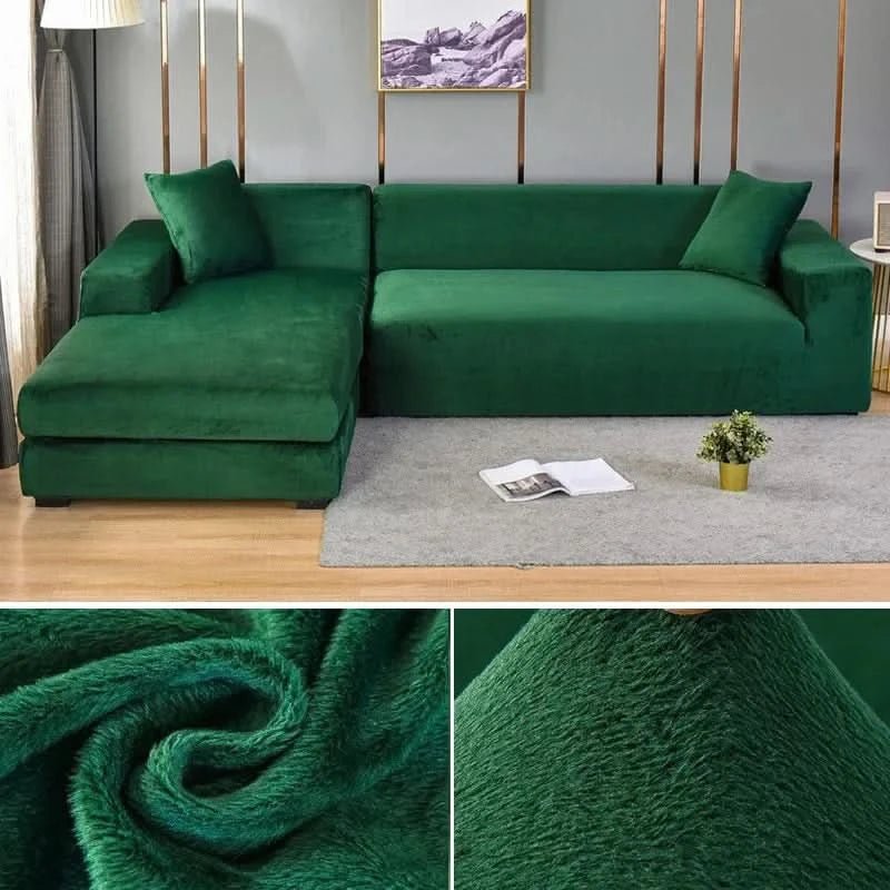 LuxGuard – Premium Velvet Sofa Protector for Style & Durability