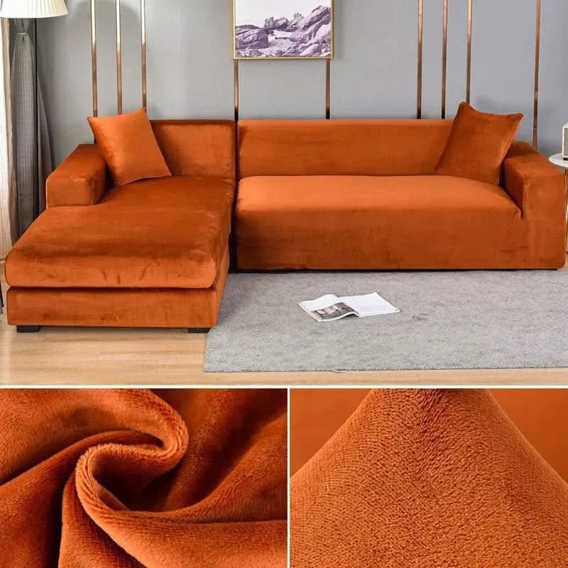 LuxGuard – Premium Velvet Sofa Protector for Style & Durability
