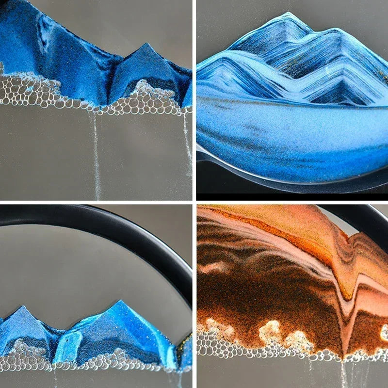 Hourglass | Dynamic Sand Art | Soothing Sand Landscapes