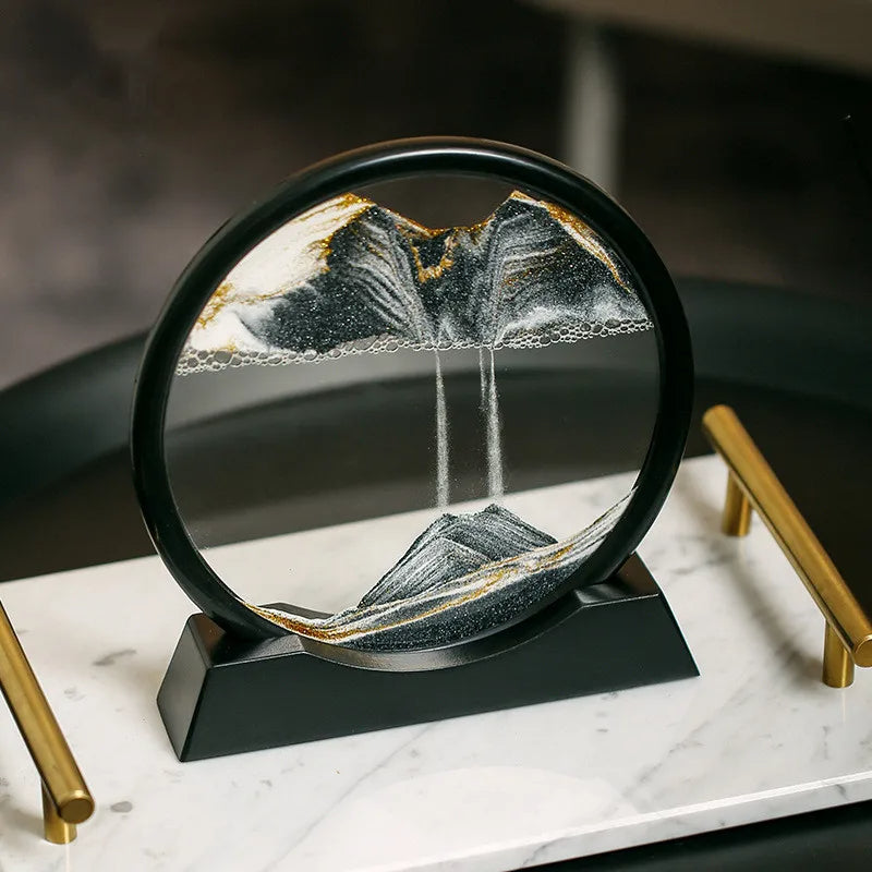 Hourglass | Dynamic Sand Art | Soothing Sand Landscapes