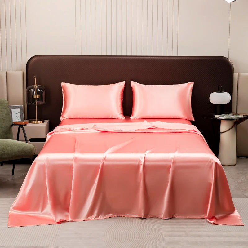 Cooling Satin Bedding Set | Lightweight Surface | Soft Pillowcases