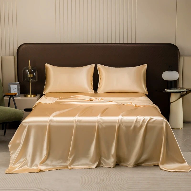 Cooling Satin Bedding Set | Lightweight Surface | Soft Pillowcases