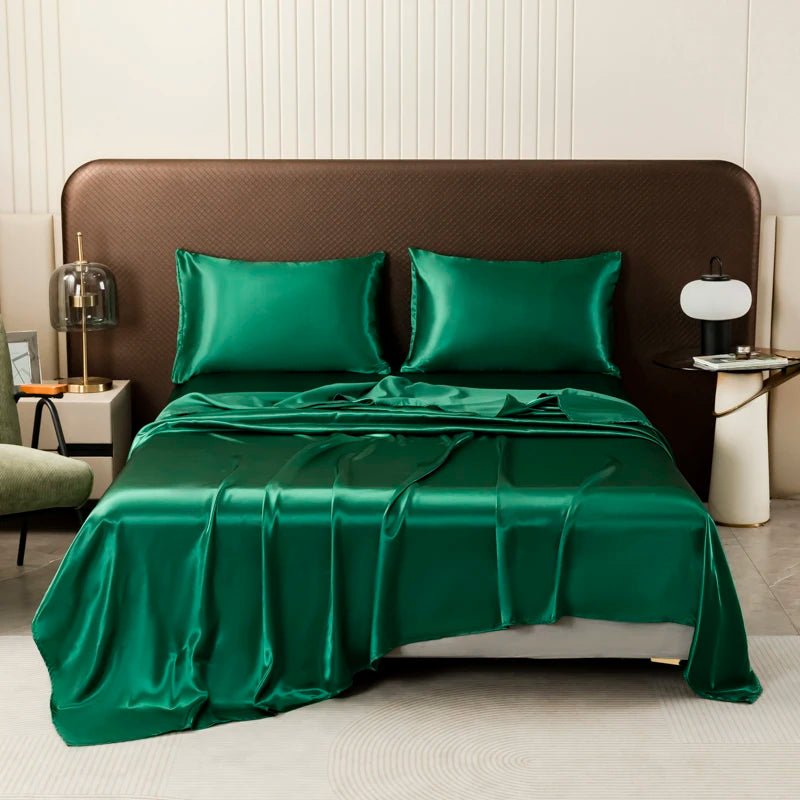 Cooling Satin Bedding Set | Lightweight Surface | Soft Pillowcases