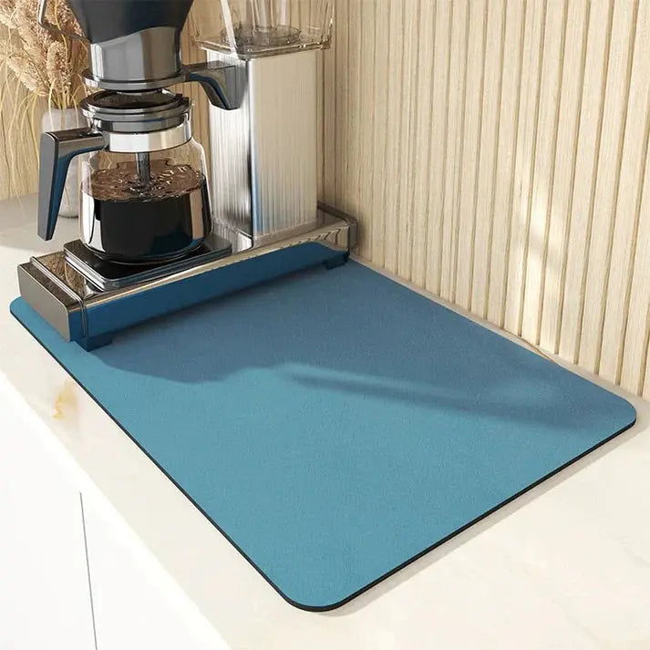 Kitchens Counter Drying Mat – Highly Absorbent Drip Solution