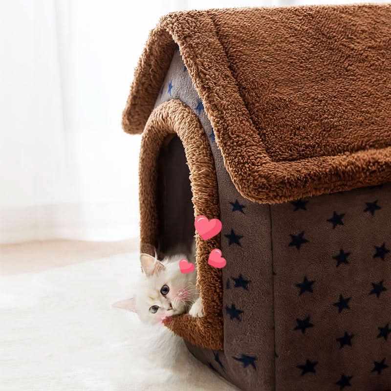 Snug Retreat Pet Bed for Small Dogs and Cats – Soft & Inviting