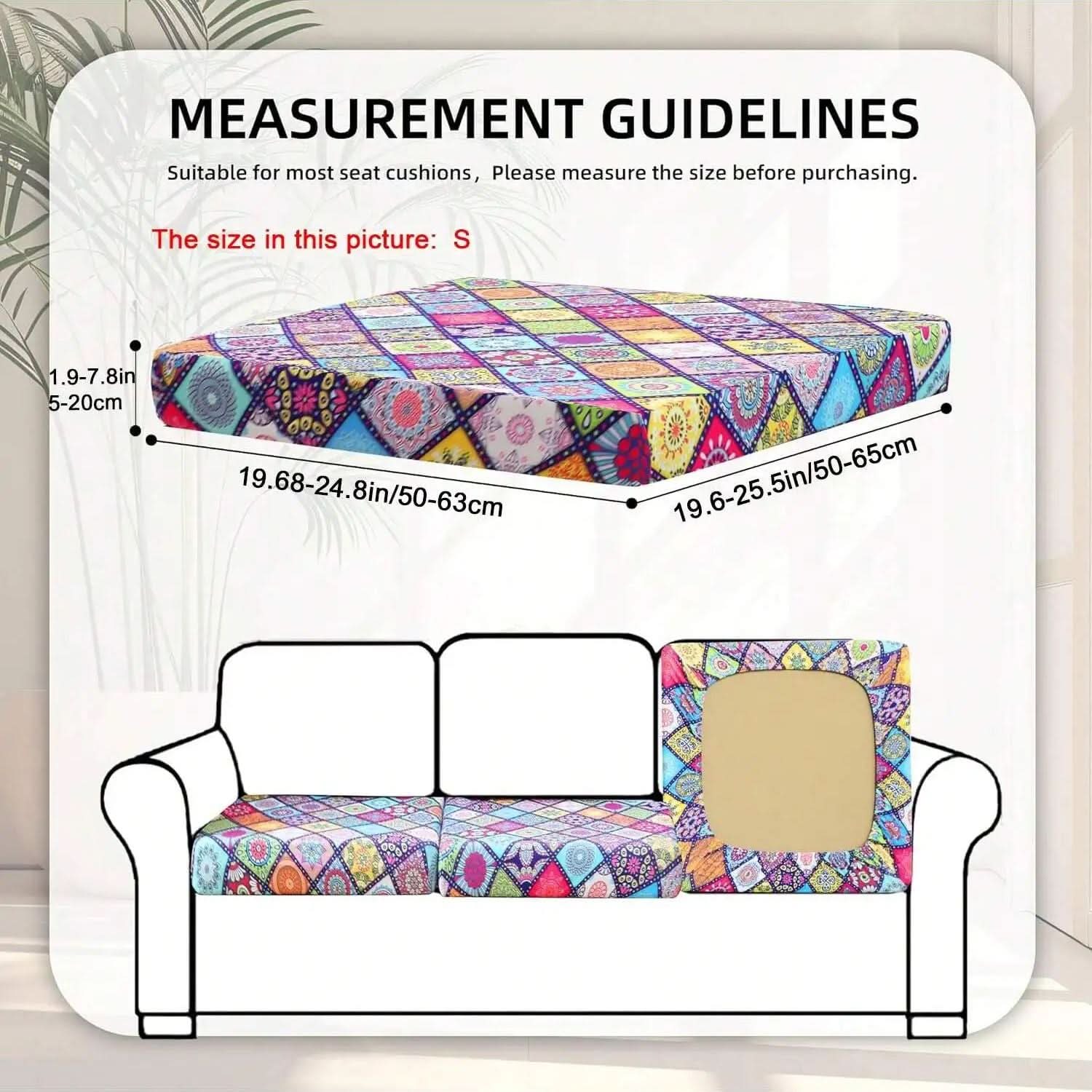 Patio Sofa Tropical Cushion Covers for Outdoor Use
