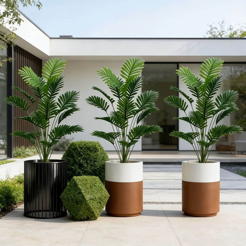 Decorative Tropical Palm Leaves - Artificial Plant Design