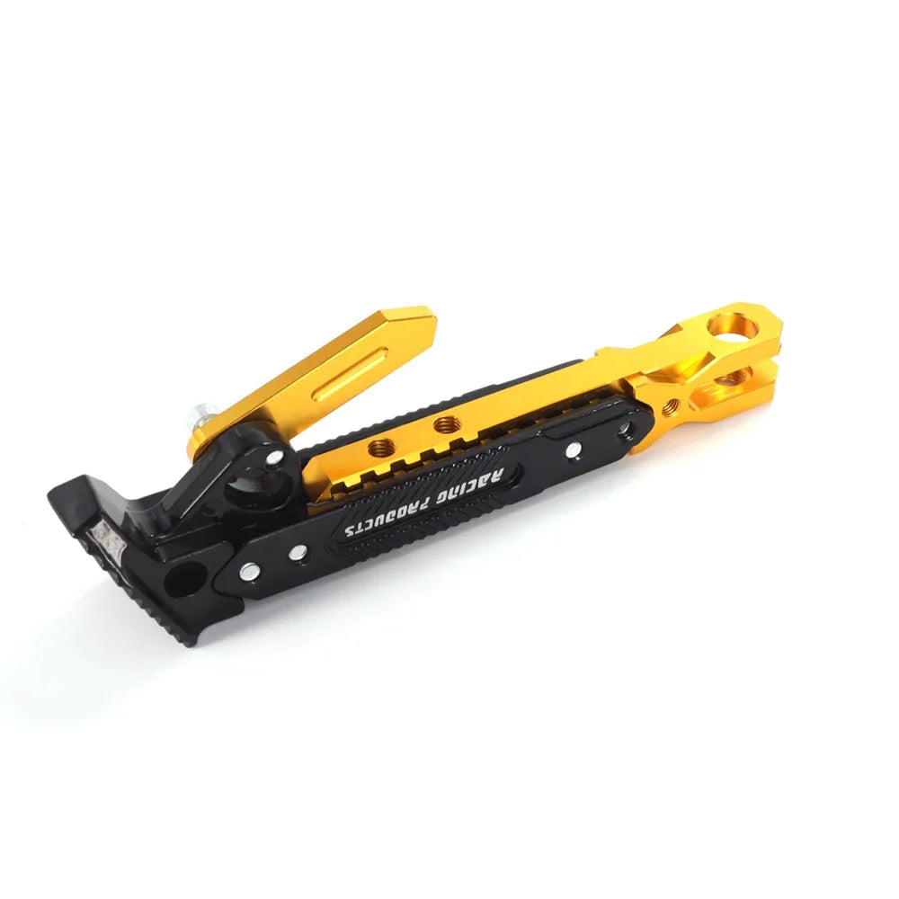 Sturdy Metal Motorcycle Kickstand Support for Secure Parking