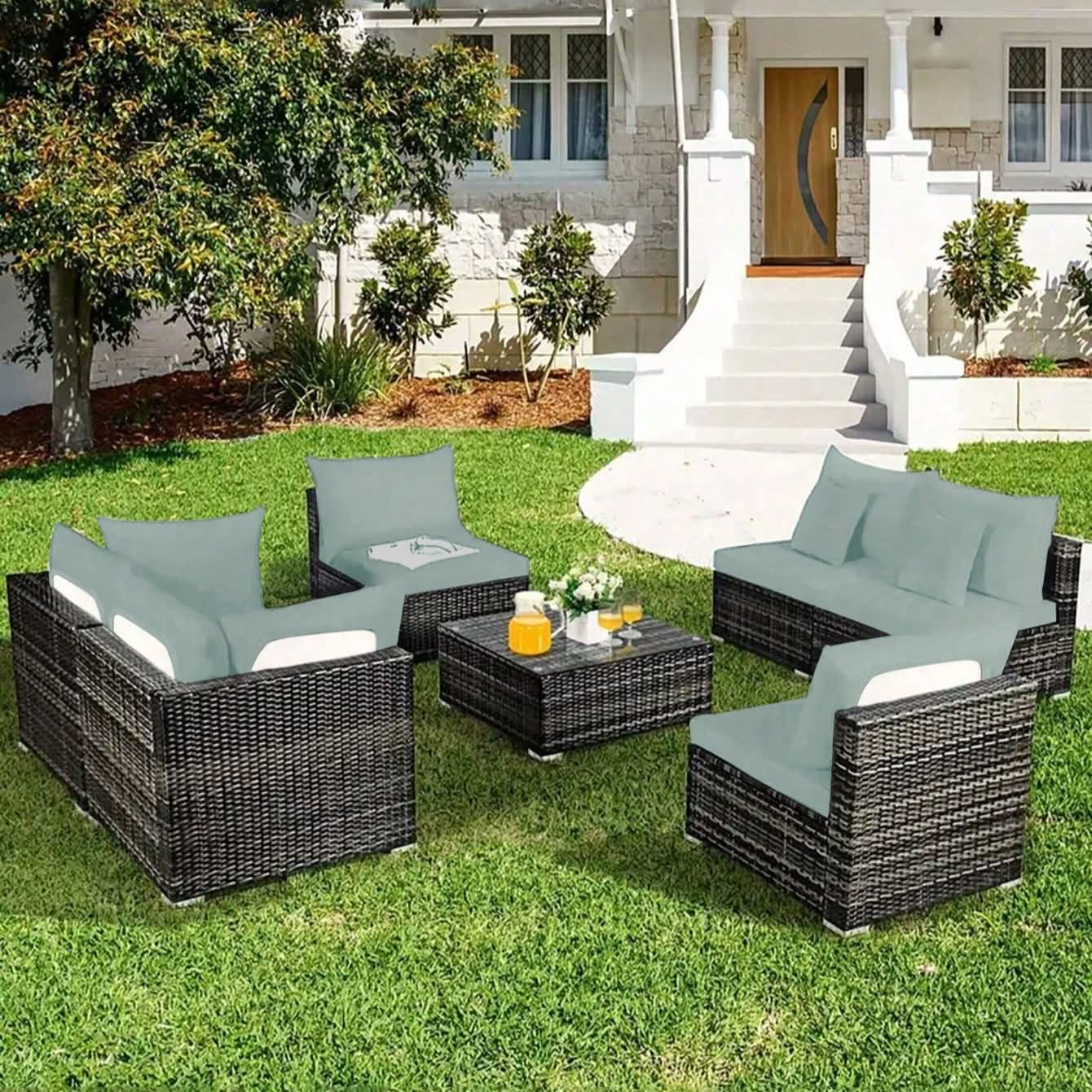 Non-Slip Cushion Covers for Protecting Patio Furniture