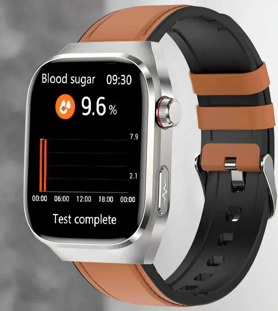 HealthSmart Tracker: Blood Sugar, ECG, Uric Acid & More