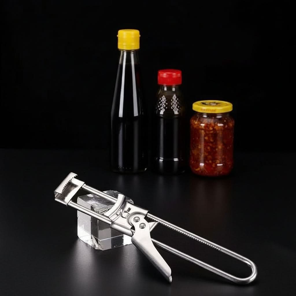 Adjustable Can Opener for Simple Lid Removal