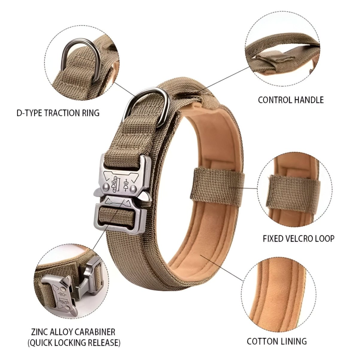 Versatile Adjustable Canine Collar Set – Perfect for Training and Daily Adventures