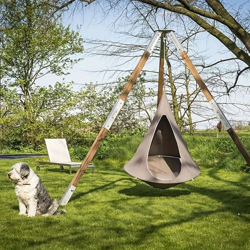 Portable Hammock Swing for Outdoor Leisure and Camping