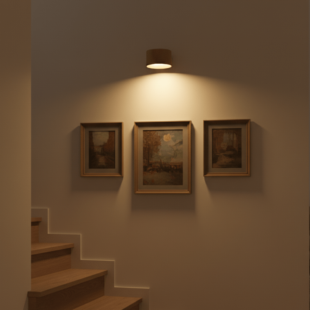 NORDICLITE - Wireless LED Wall Fixture for Modern Spaces
