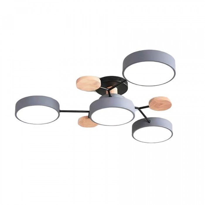 Nordic-Inspired LED Ceiling Light – Artistic Branch Design