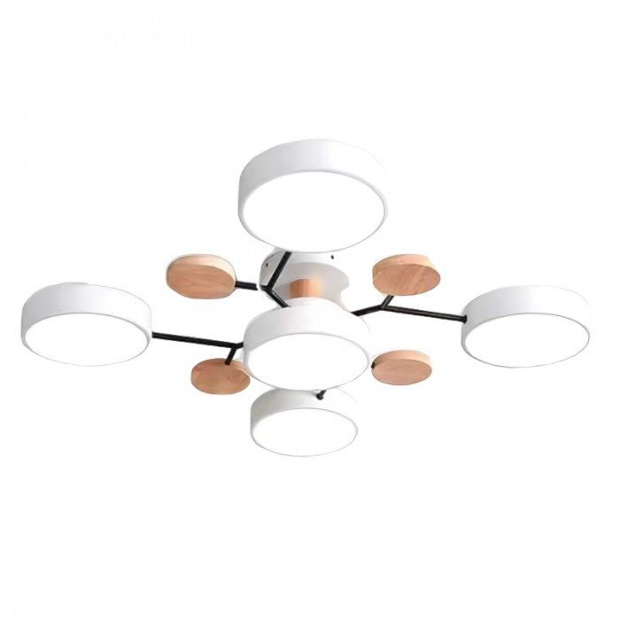Nordic-Inspired LED Ceiling Light – Artistic Branch Design
