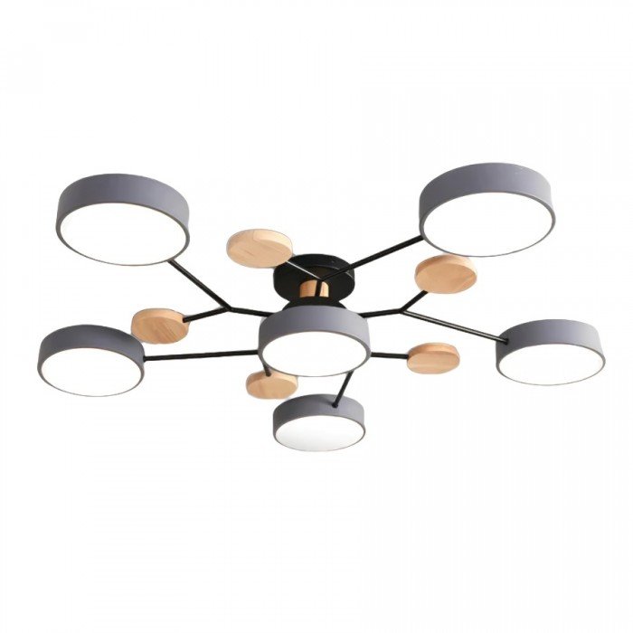 Nordic-Inspired LED Ceiling Light – Artistic Branch Design