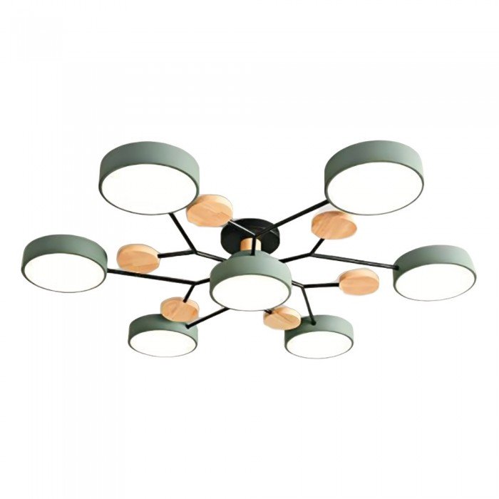 Nordic-Inspired LED Ceiling Light – Artistic Branch Design