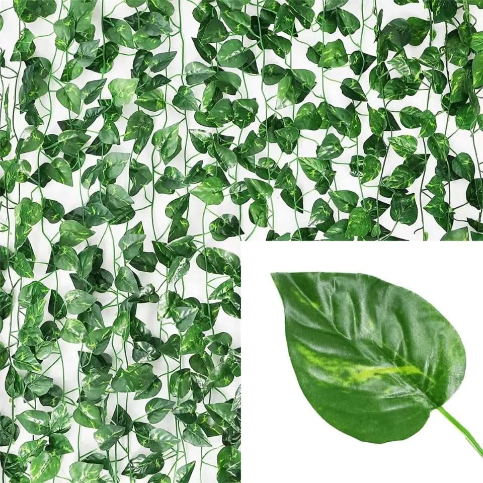 Hanging Vine Decor - Artificial Green Ivy Garland