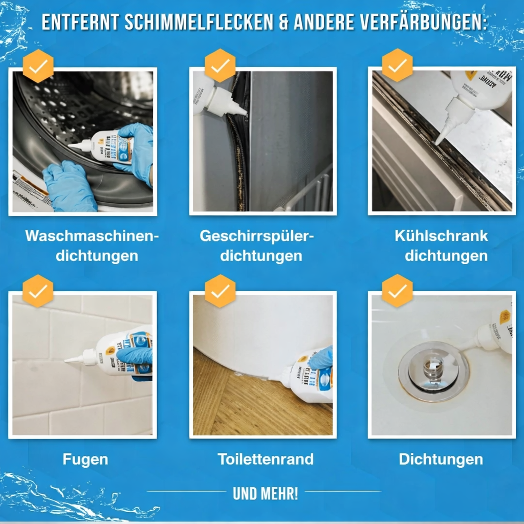 Mold Removal Gel for Deep Cleaning - Strong Adhesion Formula