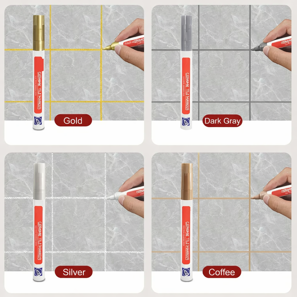 Waterproof Grout Sealer Pen | Quick Drying Mold Protection