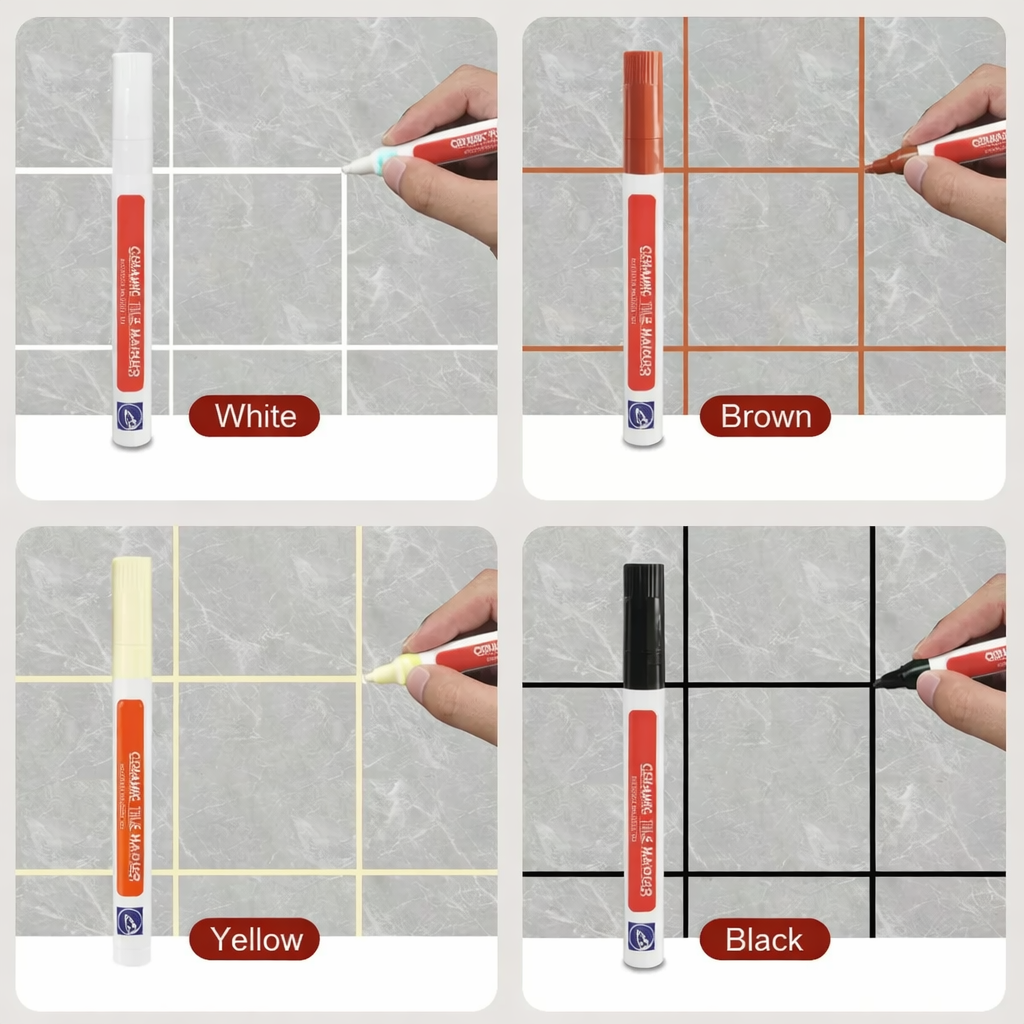 Waterproof Grout Sealer Pen | Quick Drying Mold Protection