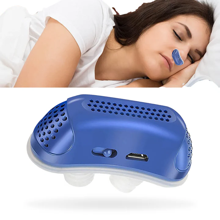 Compact Sleep Apnea Device | Rechargeable via USB & Mask-Free