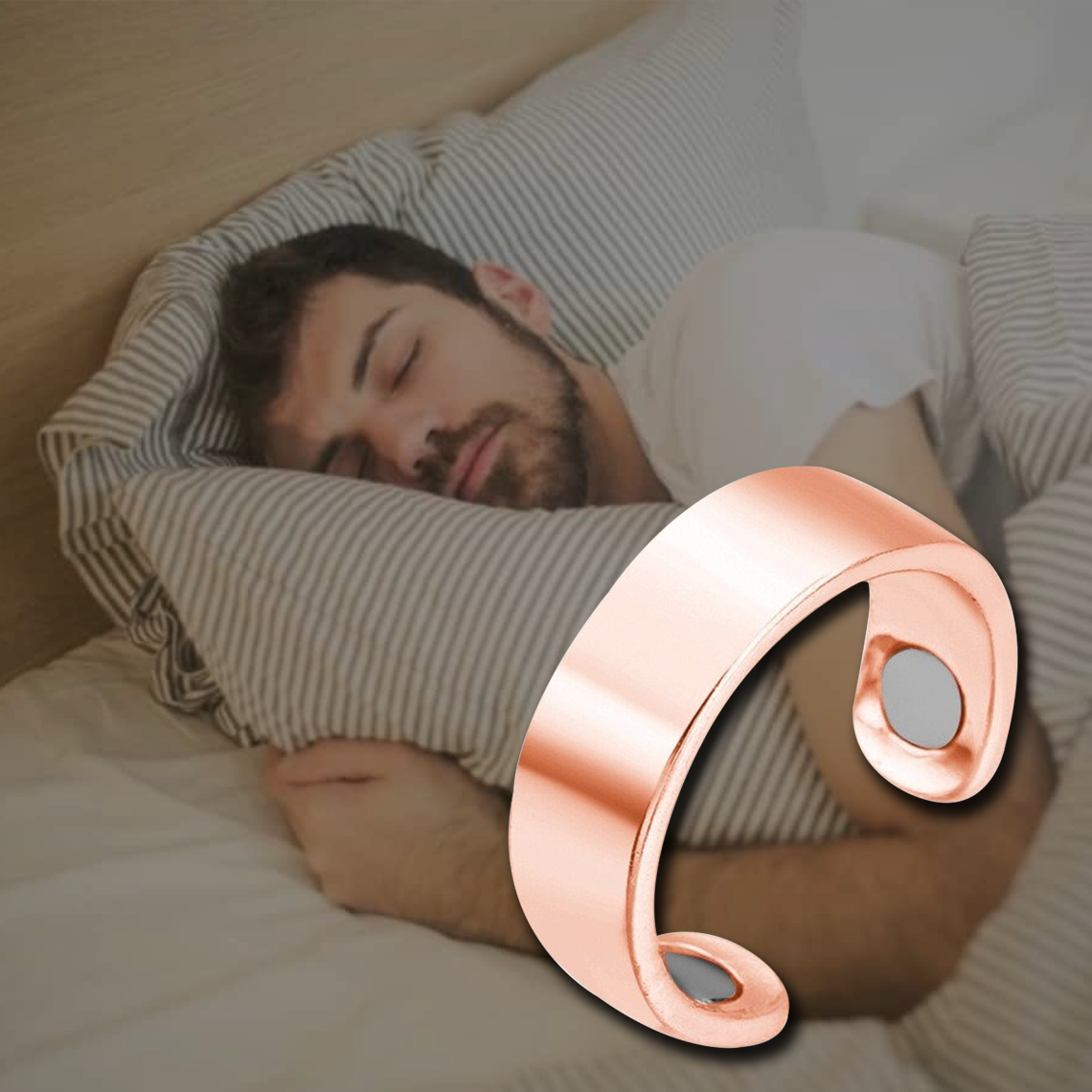 Sleep Comfort | Anti-Snoring Ring | Gentle Pressure on Finger