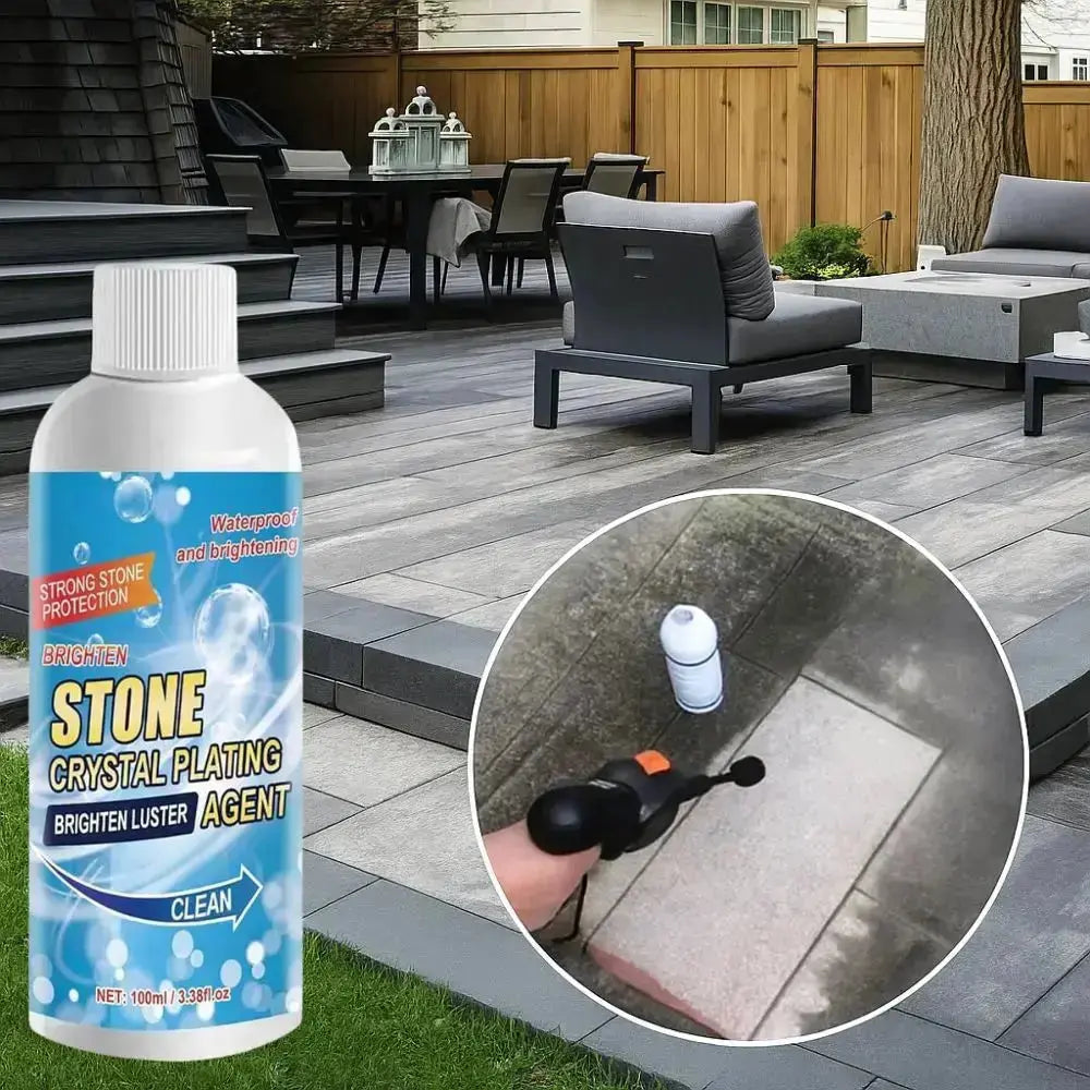 2-Piece Stone Cleaner Set for Quick Action and Lasting Effects
