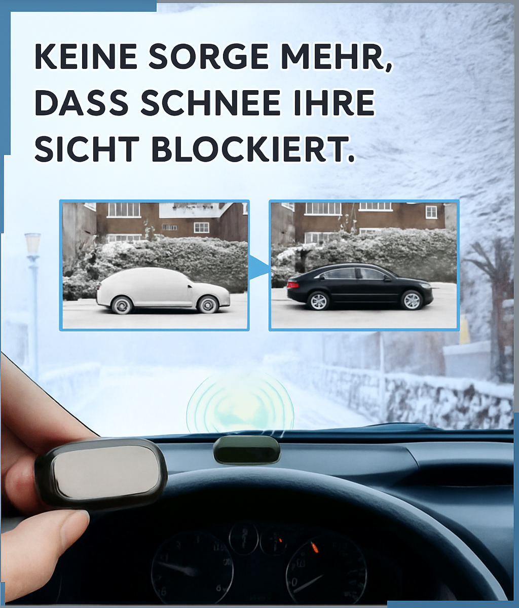 Fast Car Window De-Icer | Scratch-Free & Instant Action