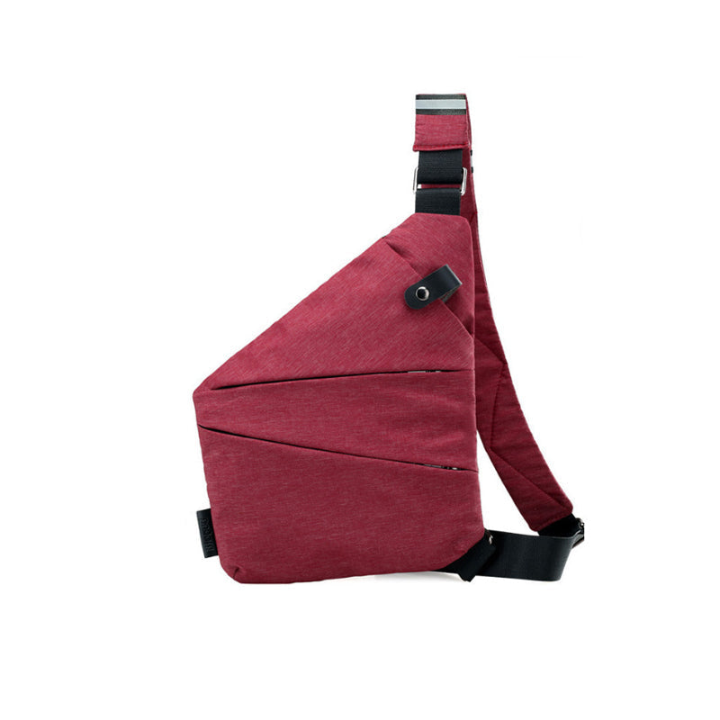 Men's Shoulder Bag | Anti-Theft | Nylon-Polyester | Concealed Design
