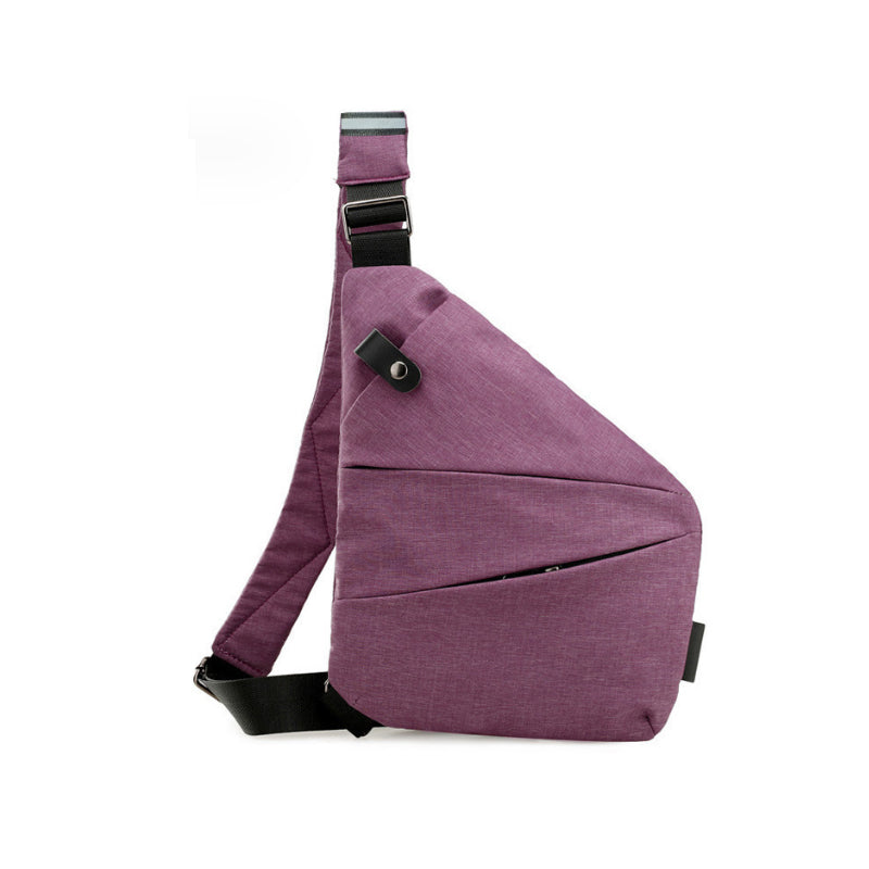 Men's Shoulder Bag | Anti-Theft | Nylon-Polyester | Concealed Design
