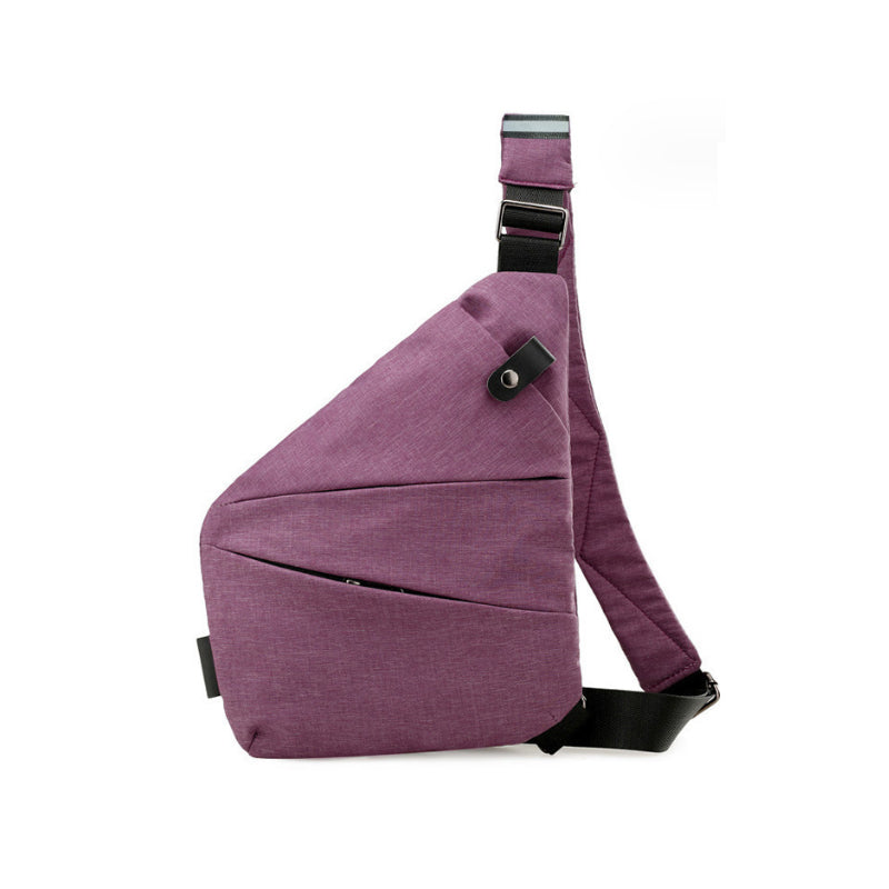 Men's Shoulder Bag | Anti-Theft | Nylon-Polyester | Concealed Design