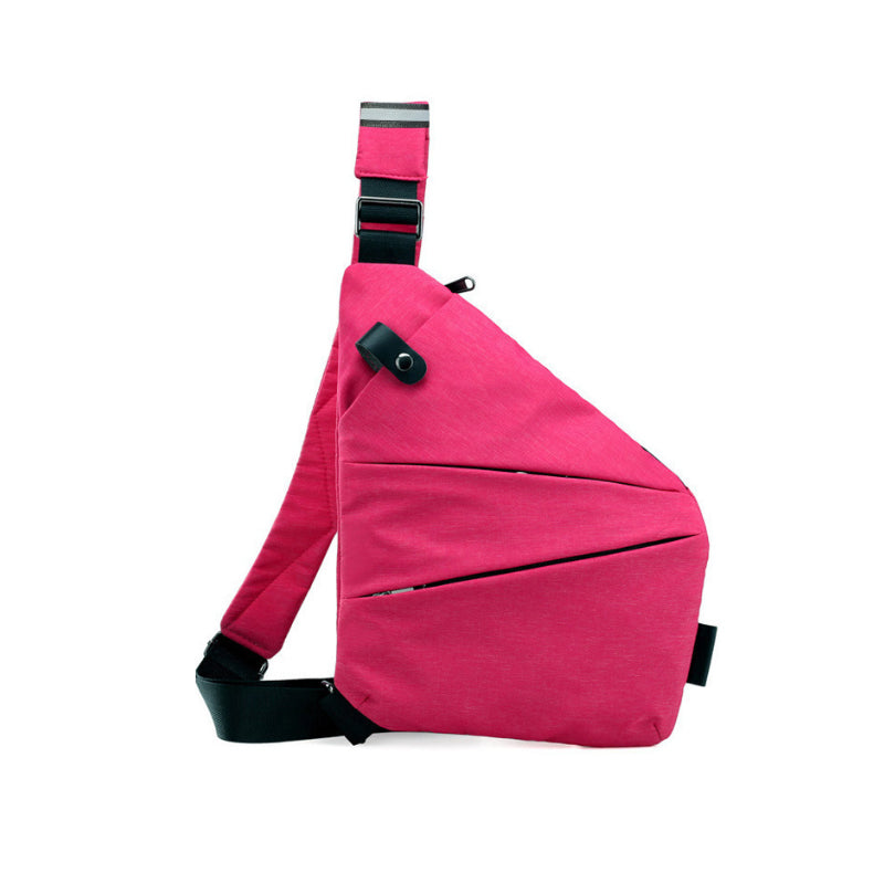 Men's Shoulder Bag | Anti-Theft | Nylon-Polyester | Concealed Design