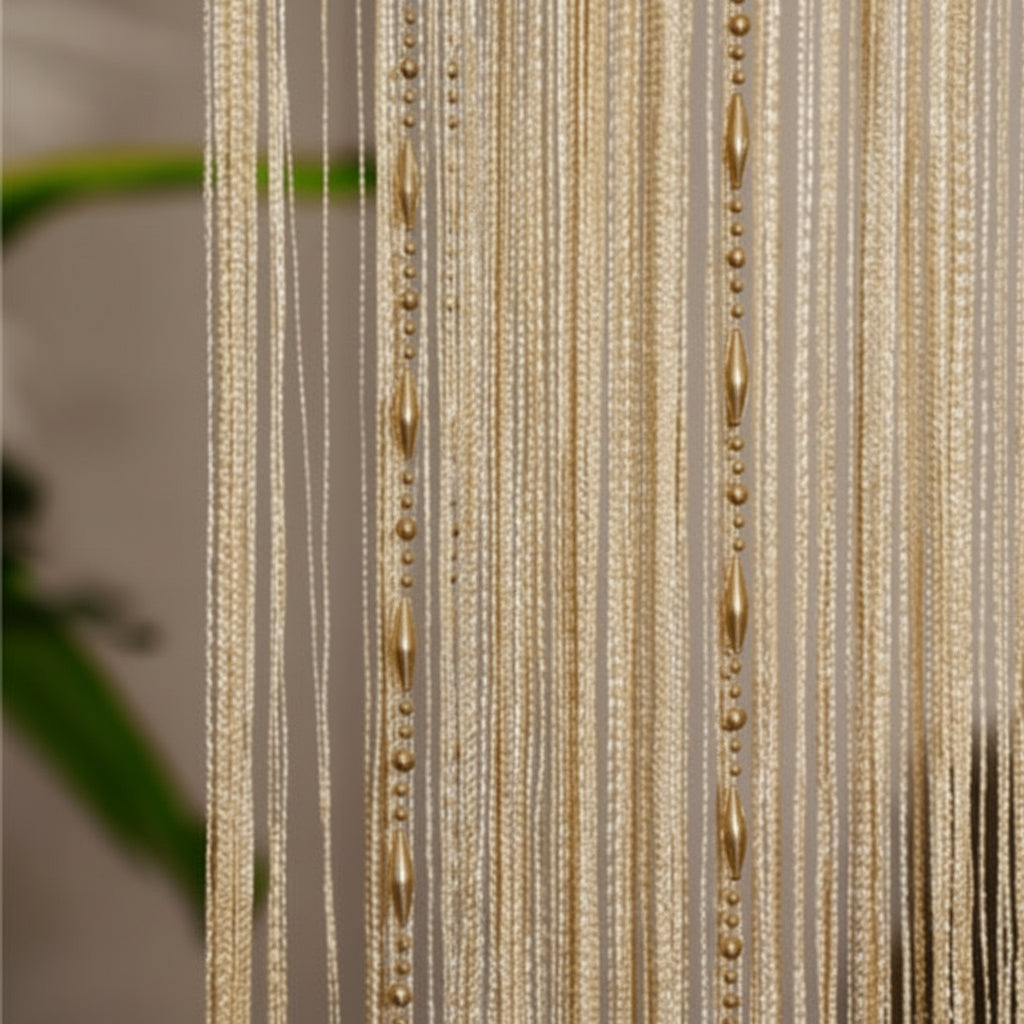 Eco-Friendly Bamboo Bead Curtain for Elegant Doorways