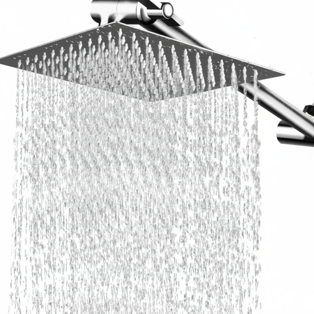 Serenity Rainfall Shower Head - Boho Chic Design