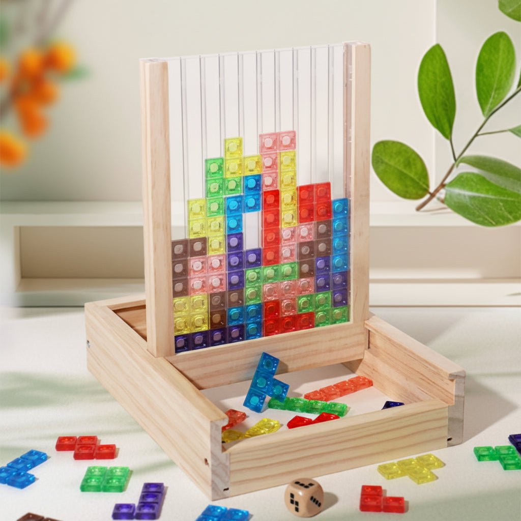 Eco-Friendly Wooden Puzzle for Enhanced Cognitive Skills