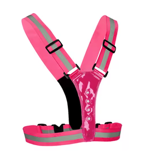 Versatile LED Safety Vest – Illuminate Your Nighttime Runs