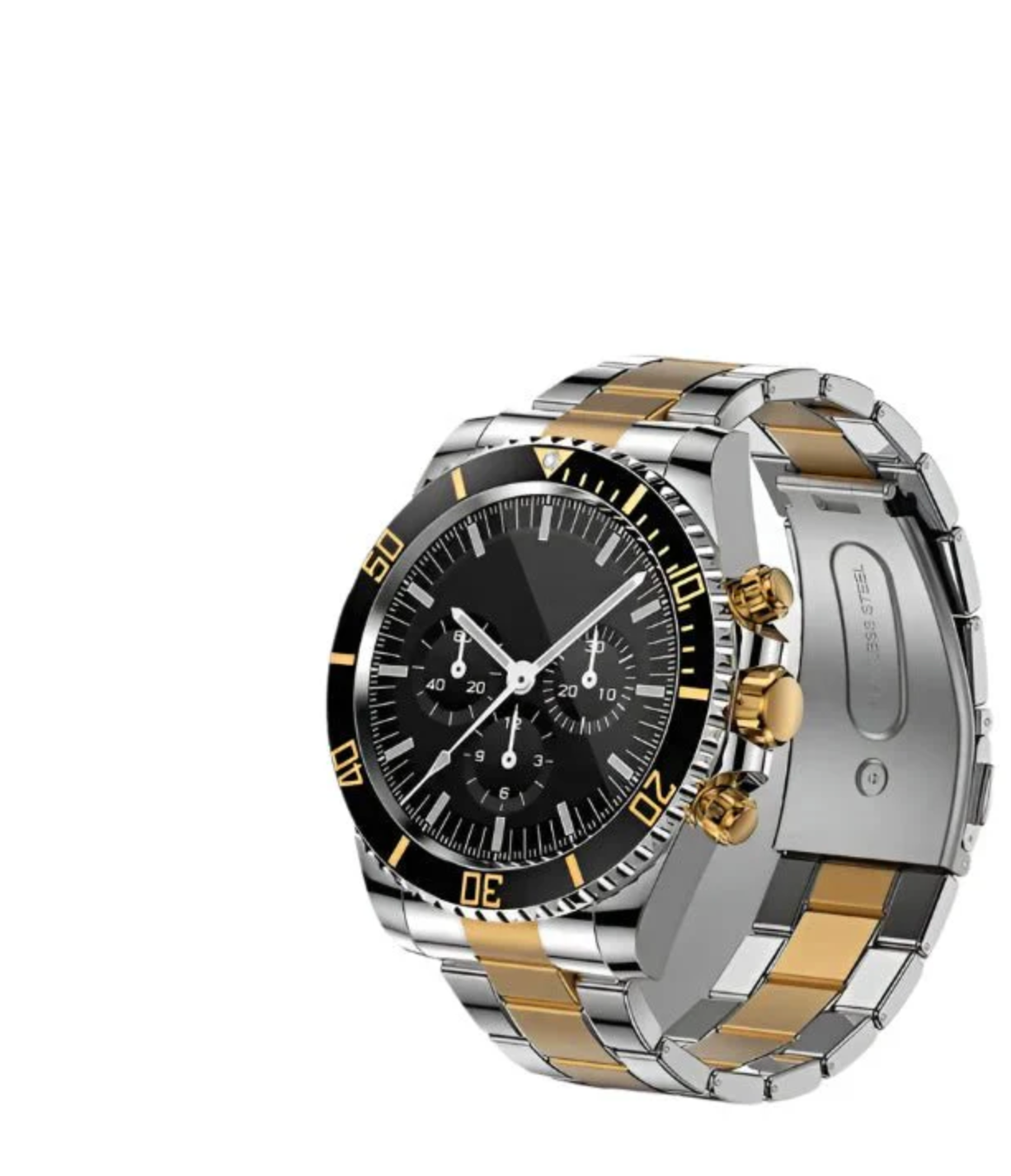Titanium Edge Tactical Smartwatch with Health & GPS Features