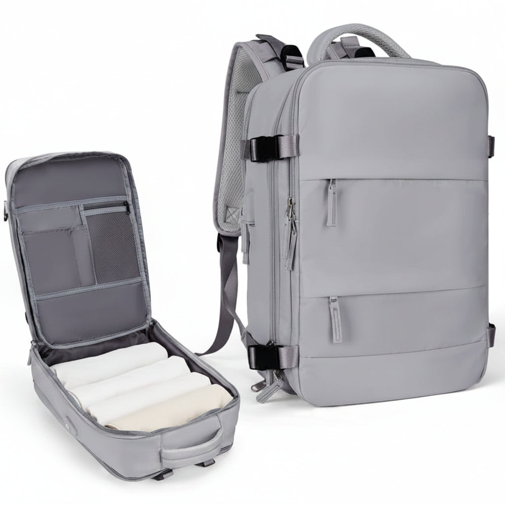 Compact Travel Vacuum Backpack Set for Effortless Packing