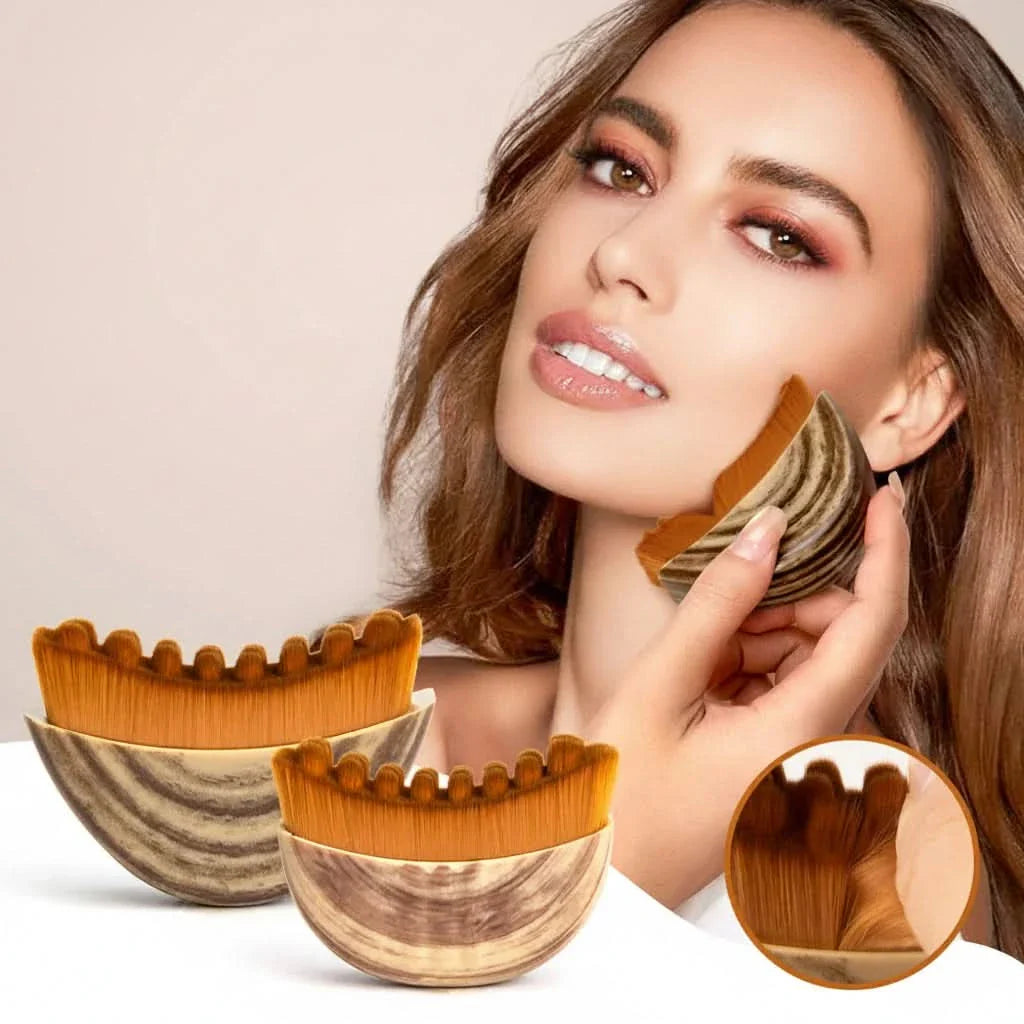 Portable Facial Sculpting Brush for Lymphatic Drainage