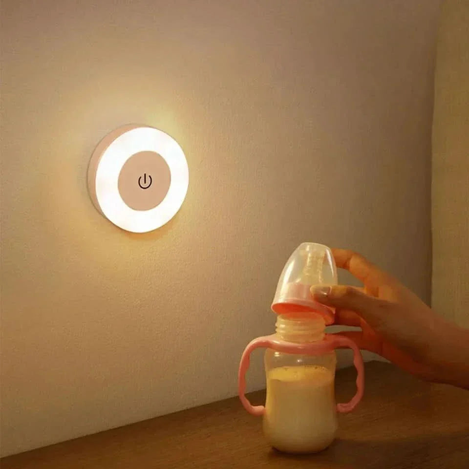 USB Rechargeable Bedside Lamp for Cozy Lighting
