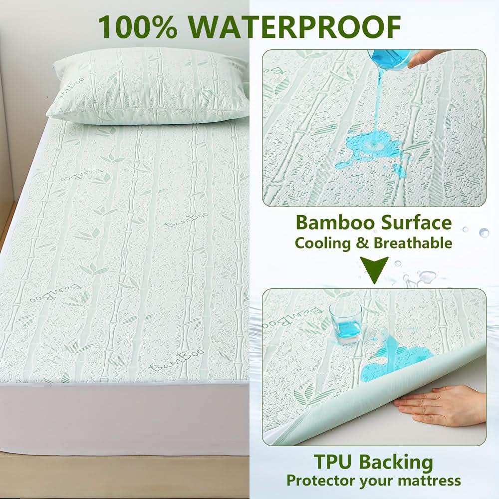 Bamboo Mattress Protector for Summer – Breathable and Comfortable