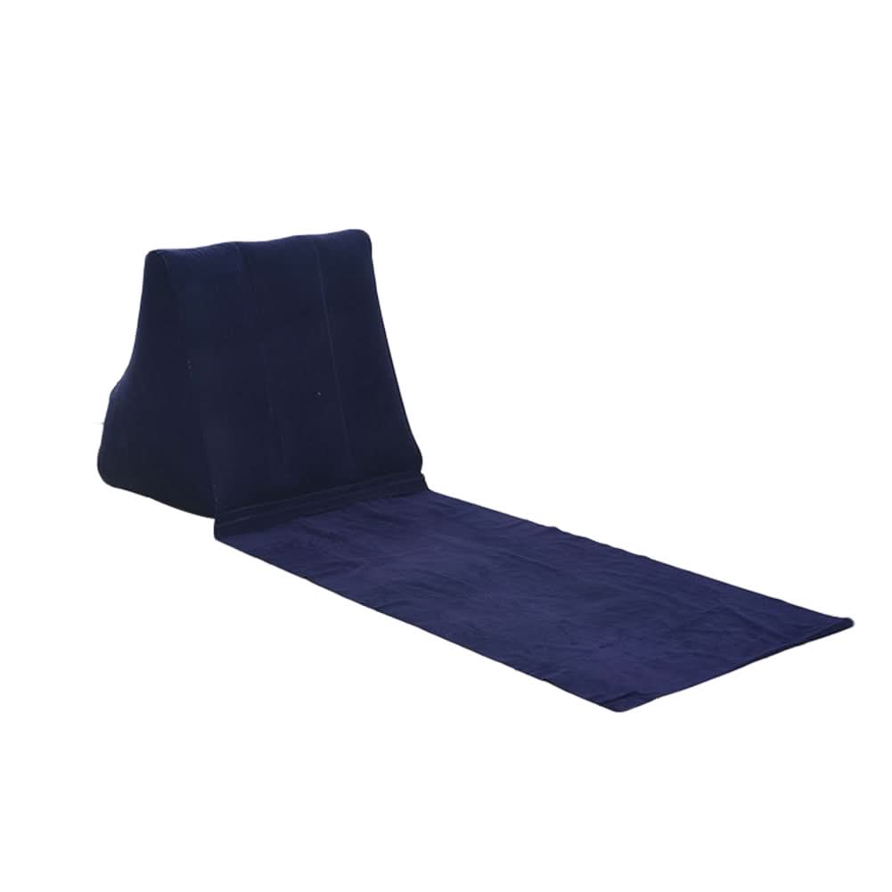 Inflatable Relaxation Lounge Chair with Comfortable Back Support