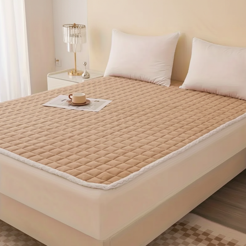 Soft Velvet Bedding Protector for a Cozy Milk-like Comfort