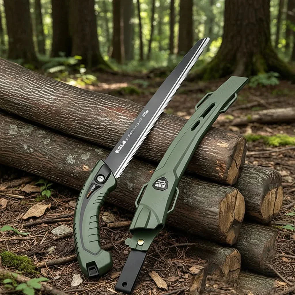 Multifunctional Folding Saw for Woodworking and Gardening Tasks